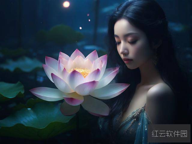 深夜绽放的莲花,女性自我疗愈的神秘时刻