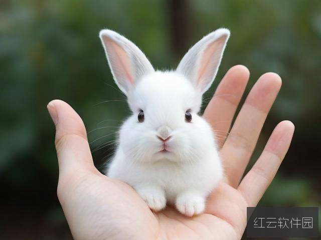 掌心的小白兔,他指尖的温柔絮语