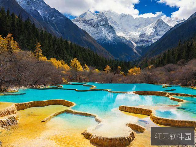 黄龙直捣溪水潺潺,一场青春与自然的邂逅