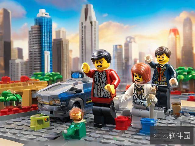 乐高都市,卧底风云—积木世界的冒险与幽默